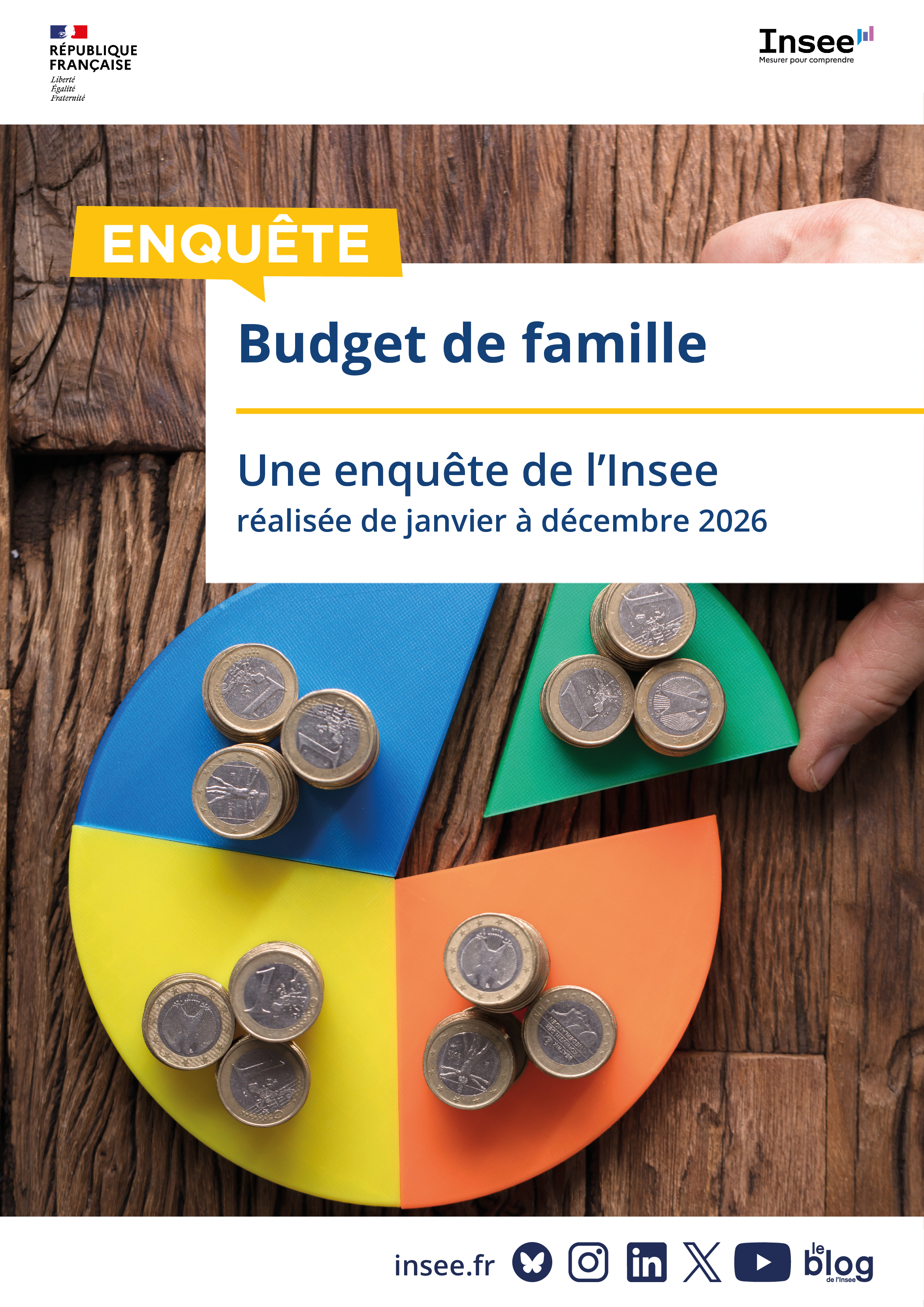 Enquête de l'INSEE budget de famille